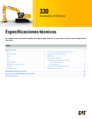 Pásová rypadla Caterpillar 330