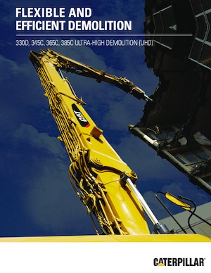 Pásová rypadla Caterpillar 330D