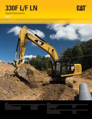 Pásová rypadla Caterpillar 330F L