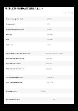 Pásová rypadla Caterpillar 335B
