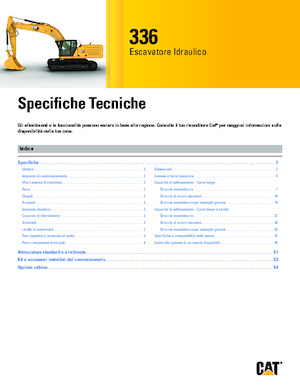 Pásová rypadla Caterpillar 336