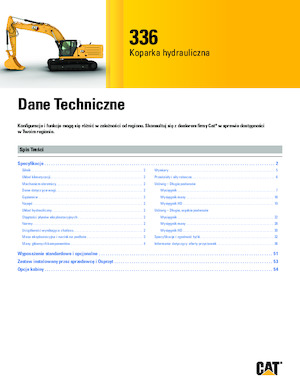 Pásová rypadla Caterpillar 336