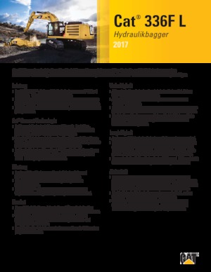 Pásová rypadla Caterpillar 336F L