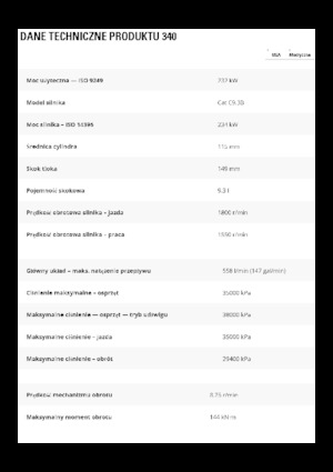 Pásová rypadla Caterpillar 340