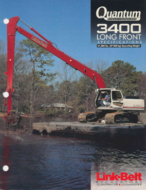 Pásová rypadla Link-Belt 3400 Long Front