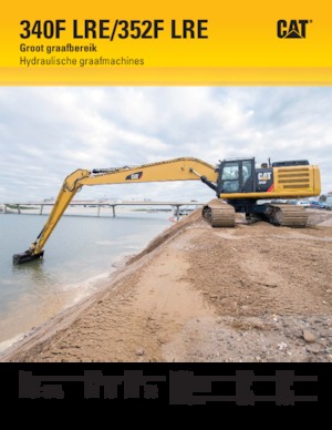 Pásová rypadla Caterpillar 352F LRE