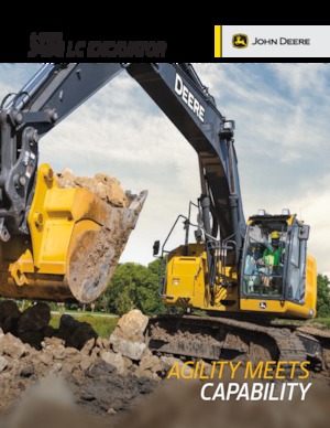 Pásová rypadla John Deere Construction 345G LC