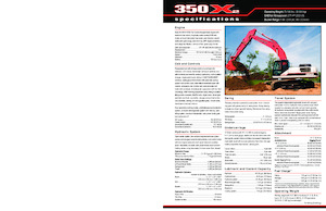 Pásová rypadla Link-Belt 350 X2