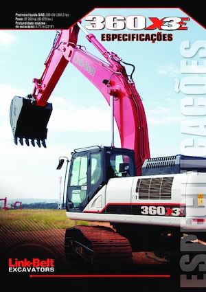 Pásová rypadla Link-Belt 360 X3E