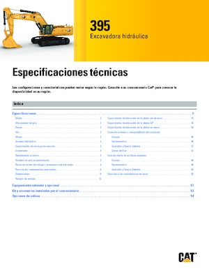 Pásová rypadla Caterpillar 395