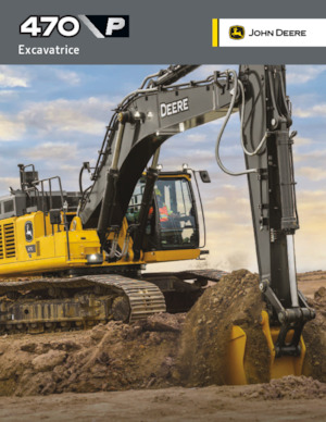 Pásová rypadla John Deere Construction 470 P