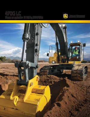 Pásová rypadla John Deere Construction 470G LC