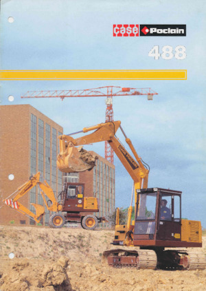 Pásová rypadla Case Poclain 488 CL