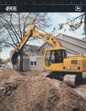 Pásová rypadla John Deere Construction 490E