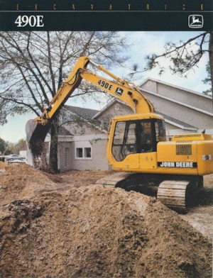 Pásová rypadla John Deere Construction 490E