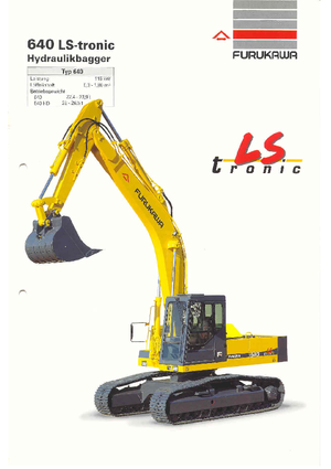 Pásová rypadla Furukawa 640 LS-tronic