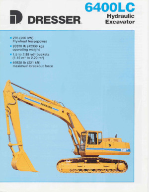 Pásová rypadla Dresser 6400LC
