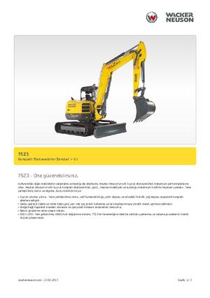 Pásová rypadla Wacker Neuson 75 Z 3