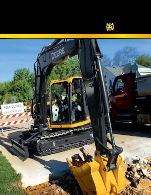 Pásová rypadla John Deere Construction 85G