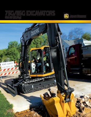 Pásová rypadla John Deere Construction 85G