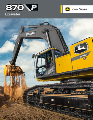 Pásová rypadla John Deere Construction 870 P