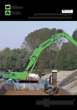 Pásová rypadla Sennebogen 870 R-HD