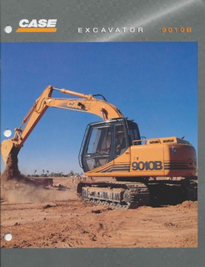 Pásová rypadla Case 9010B