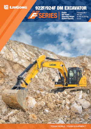 Pásová rypadla Liugong 922FLL