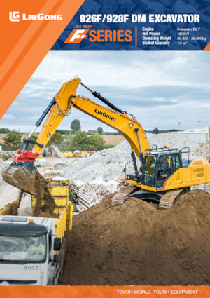 Pásová rypadla Liugong 926F