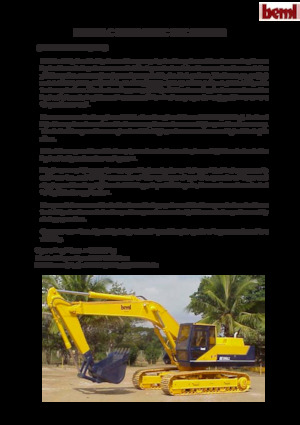 Pásová rypadla Beml BE300LC