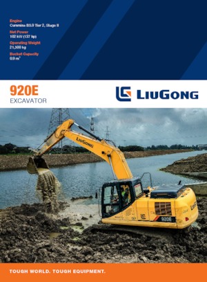 Pásová rypadla Liugong 920E