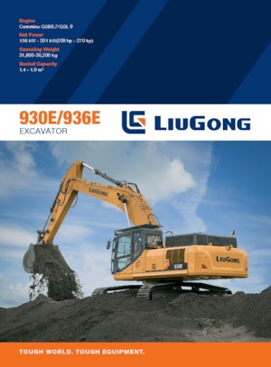 Pásová rypadla Liugong CLG930EIV 