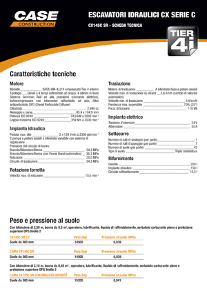 Pásová rypadla Case CX145C 