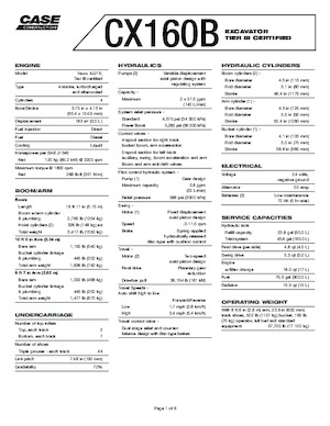 Pásová rypadla Case CX 240 B LC