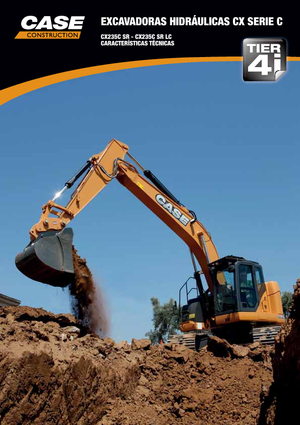 Pásová rypadla Case CX235CSR 