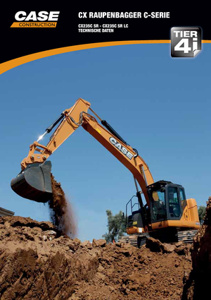Pásová rypadla Case CX235CSR 