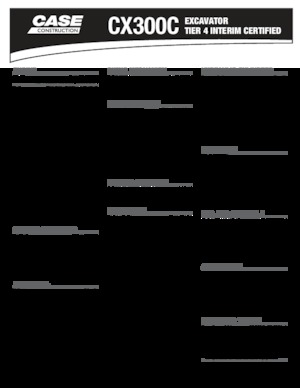 Pásová rypadla Case CX 300 C
