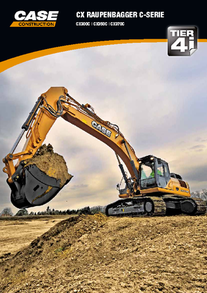 Pásová rypadla Case CX 350 C LC Mono