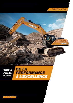 Pásová rypadla Case CX350D