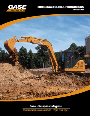 Pásová rypadla Case CX 80
