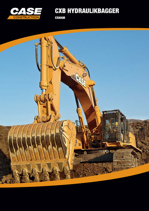 Pásová rypadla Case CX 800 B