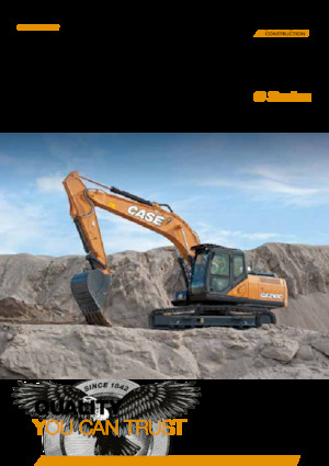 Pásová rypadla Case CX220C LC 