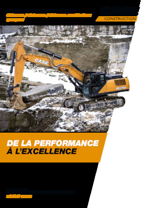 Pásová rypadla Case CX350D