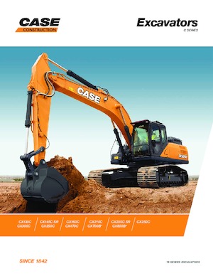 Pásová rypadla Case CX470D