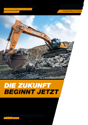 Pásová rypadla Case CX490D