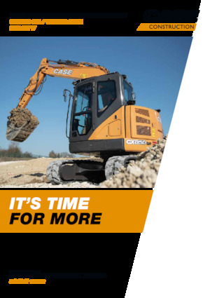 Pásová rypadla Case CX90D MSR