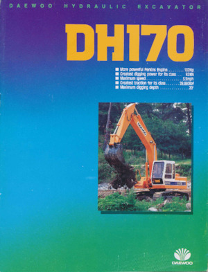 Pásová rypadla Daewoo DH170