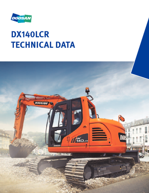 Pásová rypadla Doosan DX 140 LCR