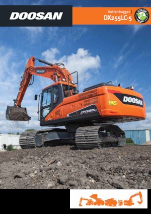 Pásová rypadla Doosan DX255LC-5