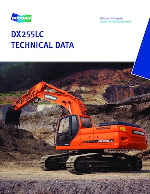 Pásová rypadla Doosan DX 255 LC